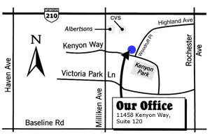 Directions to Comfort Care Dental